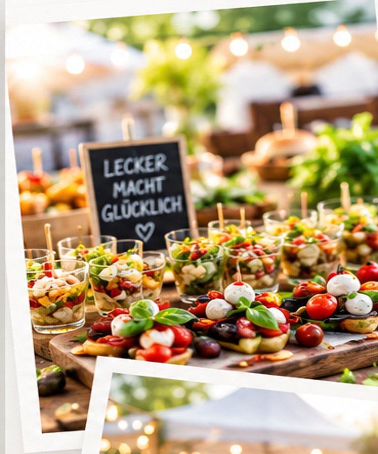 Beispielbild eines Fingerfood-Buffets